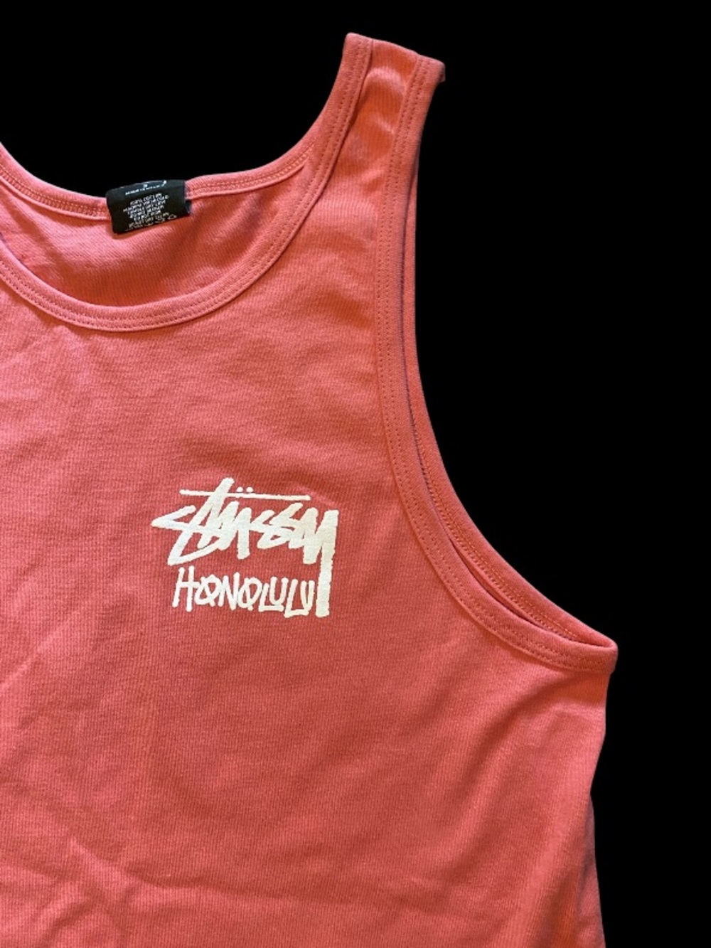 🆕 STUSSY Unisex Honolulu Chapter Tank Top Muscle Tee